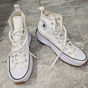 Converse Run Star Hike Platform Canvas Sneakers